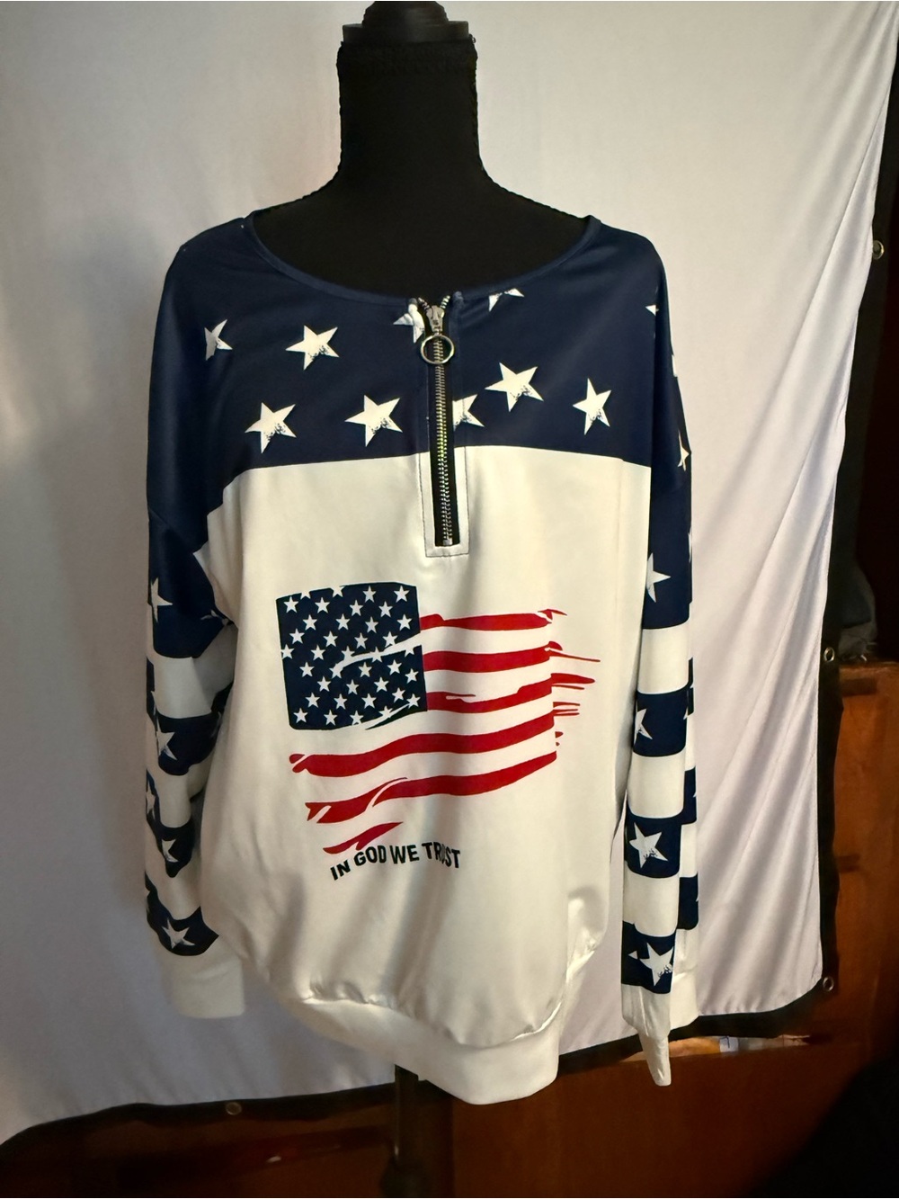Women’s Patrotic Quarter Zip